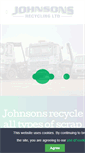 Mobile Screenshot of johnsonsrecycling.com