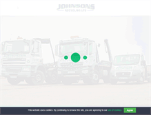 Tablet Screenshot of johnsonsrecycling.com